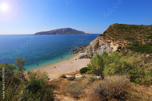 Fototapeta Naklejka Na Ścianę i Meble -  Kape Beach in Keratea bei Athen in Griechenland