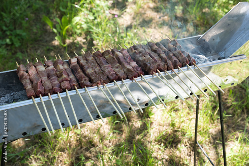 Cooking Abruzzesi arrosticini photo