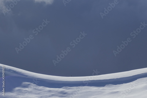 nuage sur corniche photo