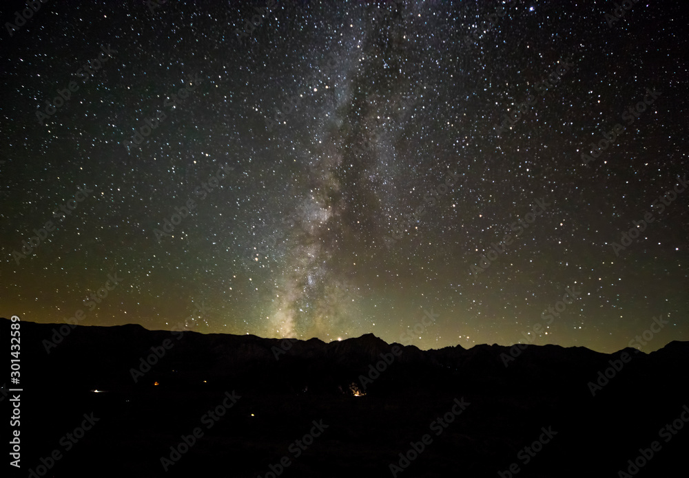Sierra Nevada Milky Way
