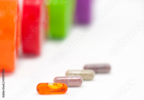 vegan capsule supplement  photo