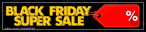 Black friday super sale label copy space tamplate. Illustration, vector