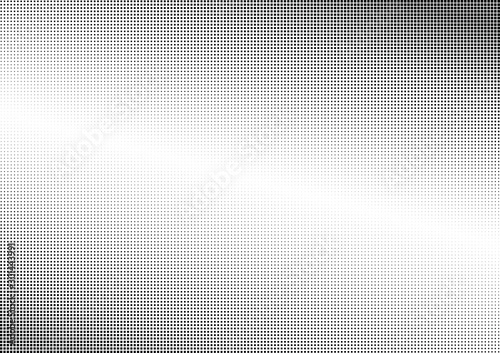 Abstract halftone dotted background. Monochrome grunge pattern with square. Vector modern pop art texture for posters, sites, cover, business cards, postcards, grunge art, labels layout, stickers.