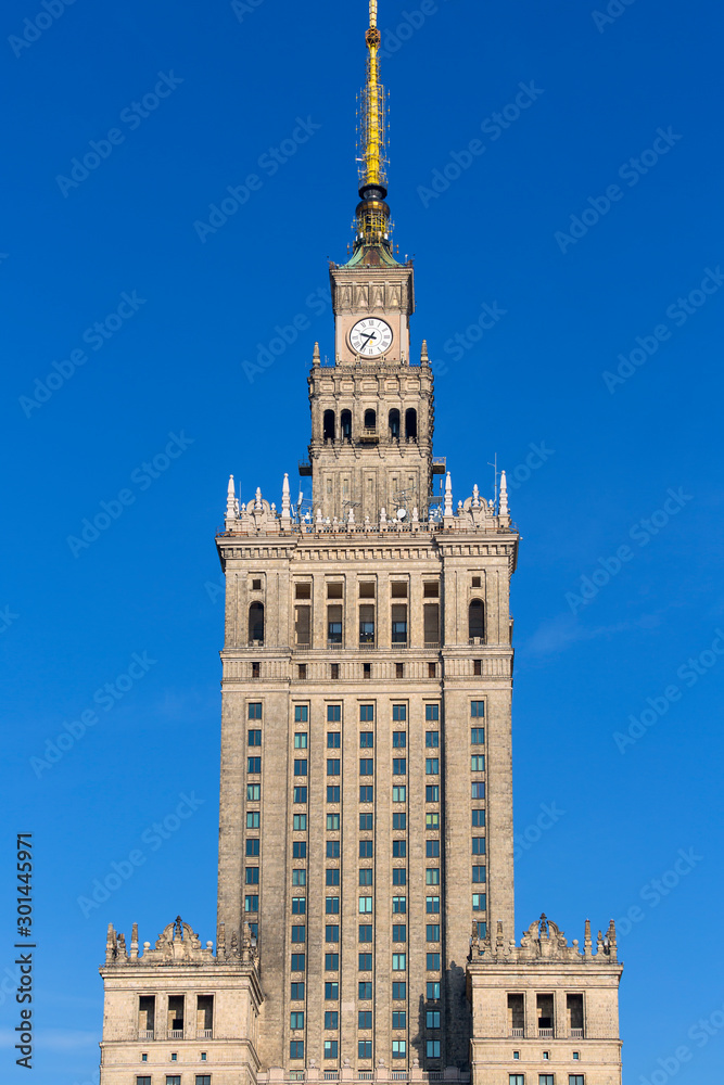 Palace of Culture and Science, the tallest building in Poland, Warsaw, Poland