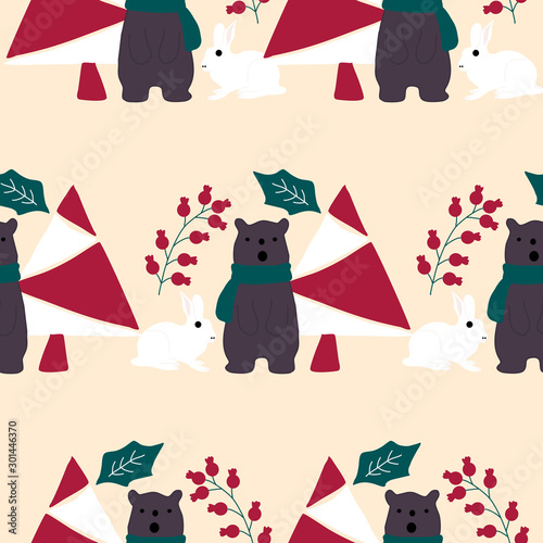 Scandinavian animals in a s...