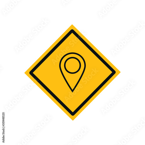 vector icon of simple forms of point of location Free Download vector icon of simple forms of point of location - GFXLoad