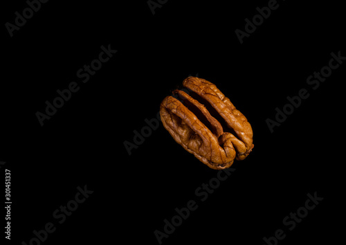 group of healthy and delicious pecans