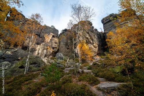 The Tisa Rocks, Tisa Walls Tiske steny, Tyssaer W nde , Czech republic photo