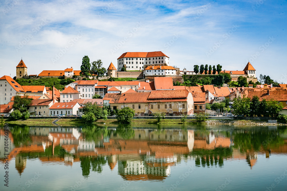 Ταπετσαρία Ptuj town in Slovenia - oldest city in Slovenia