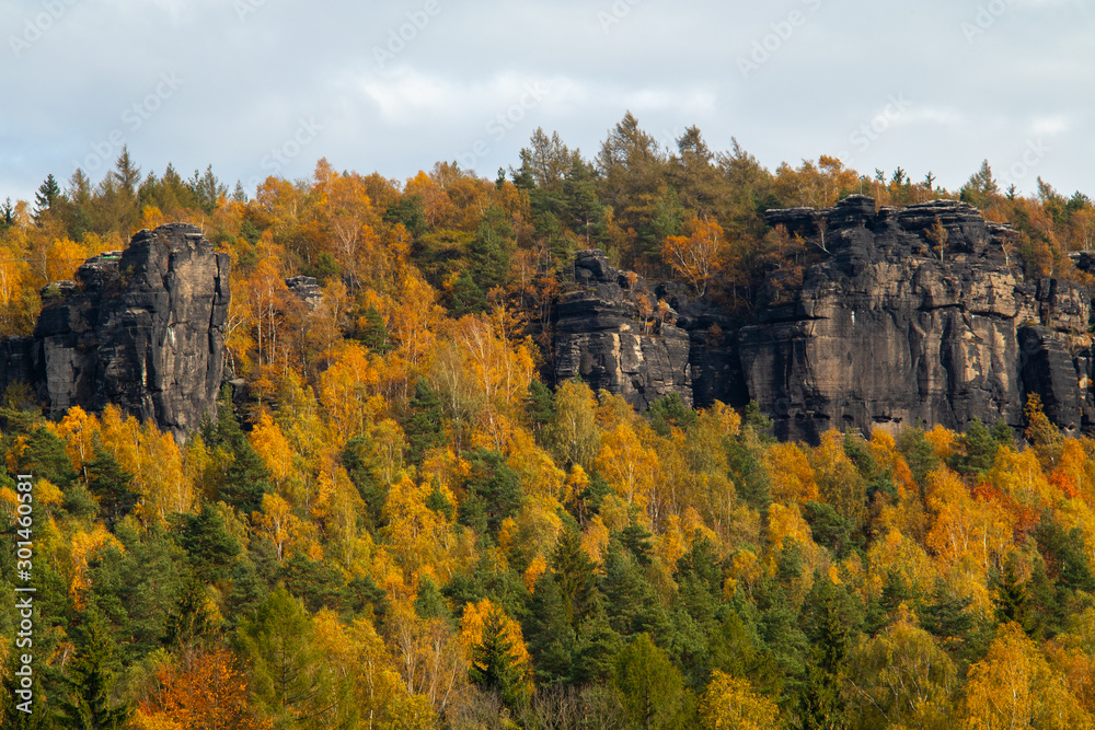 The Tisa Rocks, Tisa Walls Tiske steny, Tyssaer W nde , Czech republic