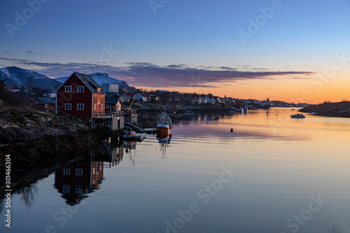 Sunset at Helgeland in Nordland county, Northern Norway © Gunnar E Nilsen