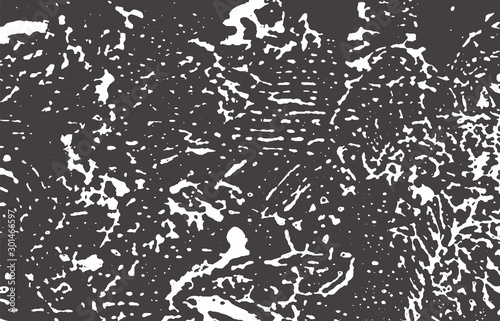 Grunge texture. Distress black grey rough trace. B