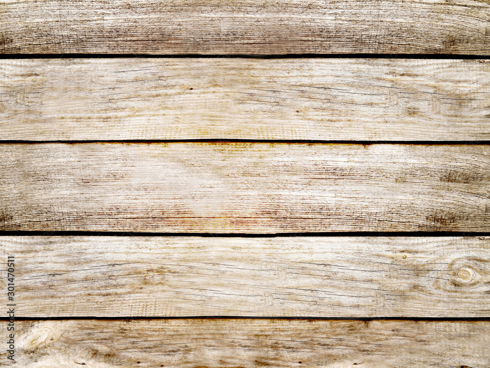 Background from old wooden boards of natural color. Background from old wooden boards of natural color.