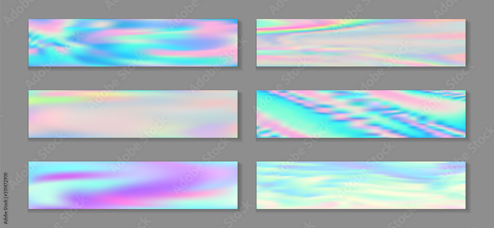 Holography modern flyer horizontal fluid gradient mermaid backgrounds vector collection. Pearlecent Holography modern flyer horizontal fluid gradient mermaid backgrounds vector collection. Pearlecent
