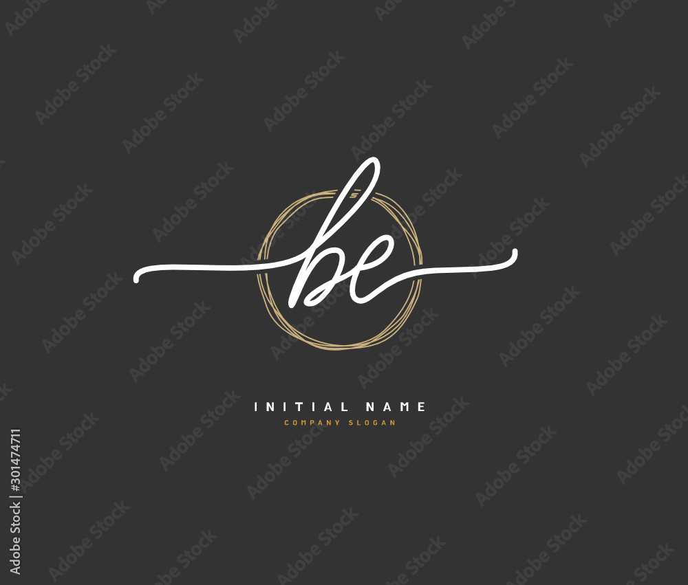 B E BE Beauty vector initial logo, handwriting logo of initial signature, wedding, fashion, jewerly, boutique, floral and botanical with creative template for any company or business. B E BE Beauty vector initial logo, handwriting logo of initial signature, wedding, fashion, jewerly, boutique, floral and botanical with creative template for any company or business.