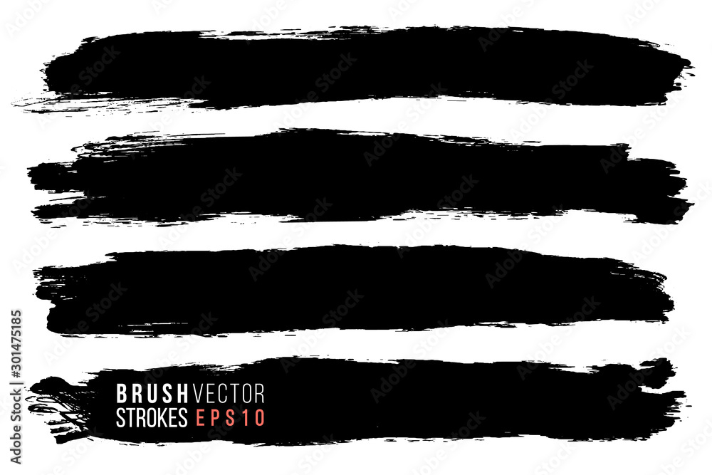 Vector set of hand drawn brush strokes, stains for backdrops. Monochrome design elements set. One color monochrome artistic hand drawn backgrounds. Vector set of hand drawn brush strokes, stains for backdrops. Monochrome design elements set. One color monochrome artistic hand drawn backgrounds.
