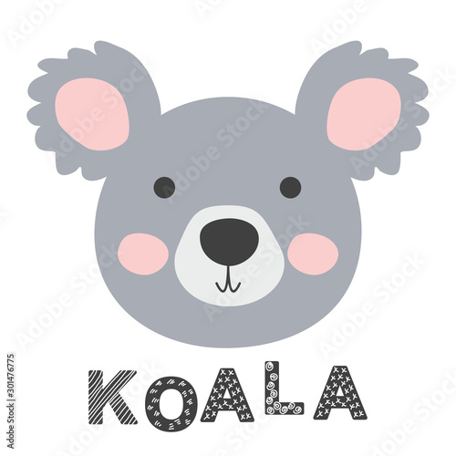 Photography Nursery poster with cute animal