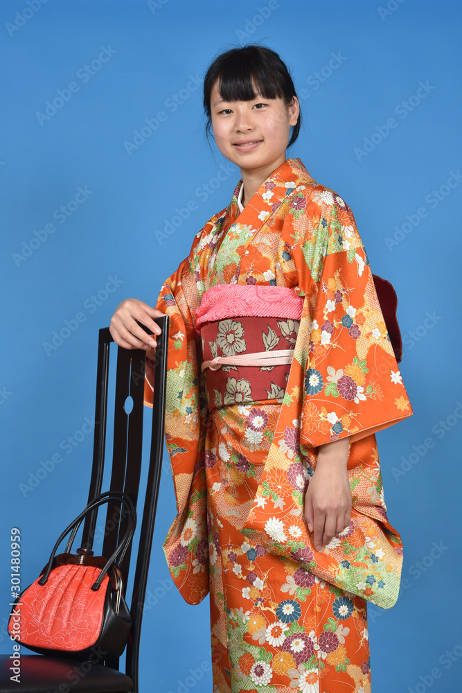 和服の女性 和服の女性