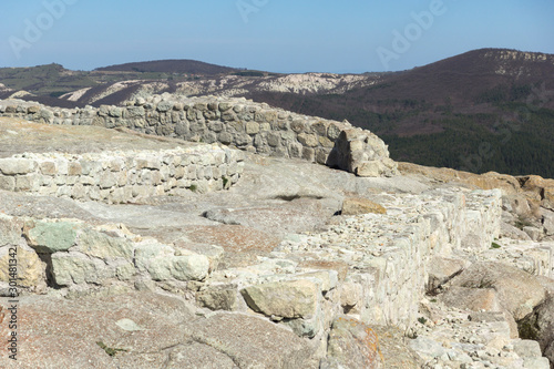 Ruins of The ancient Thracian city of Perperikon, Bulgaria