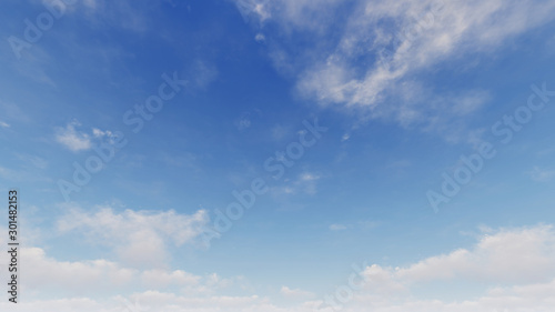 Cloudy blue sky abstract background  blue sky background with tiny clouds