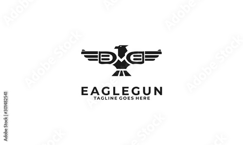 Eagle Gun Logo Design