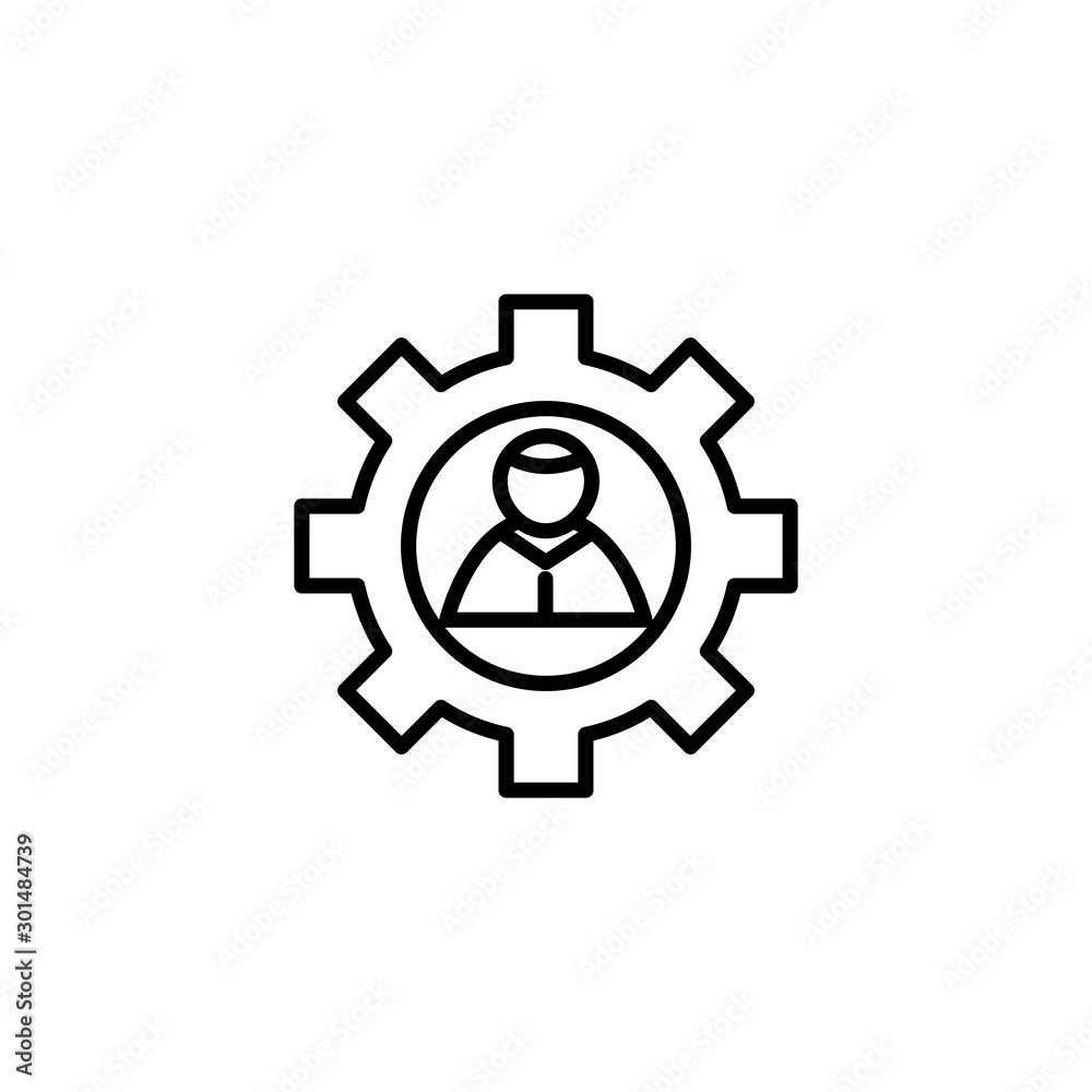 Social media avatar icon line design Social media avatar icon line design