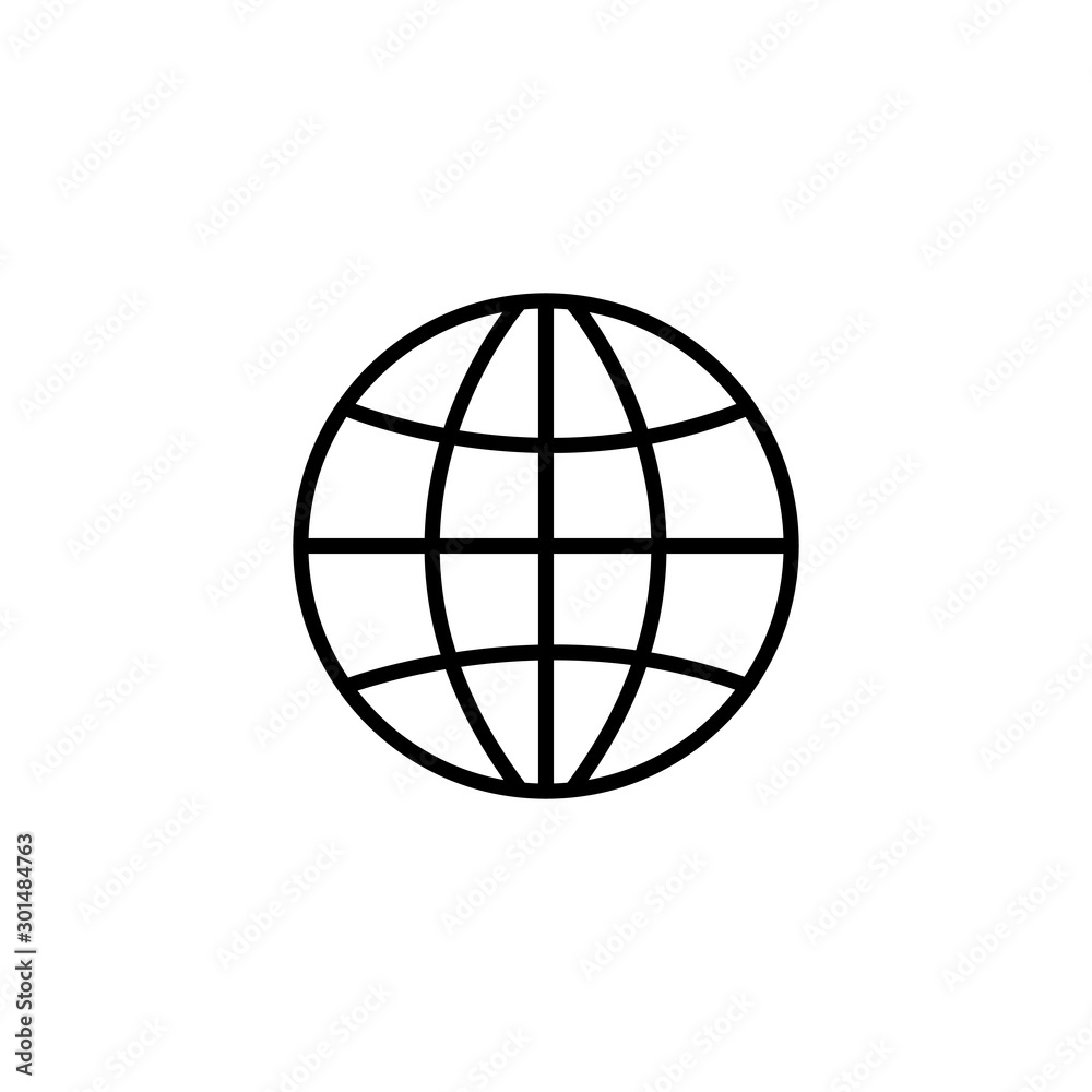 Isolated global sphere line design Isolated global sphere line design