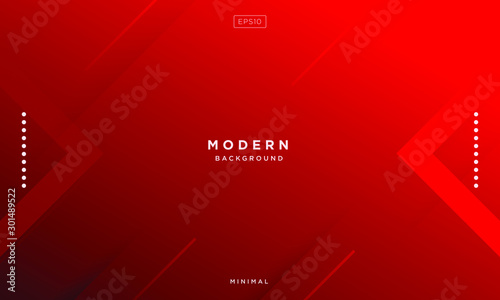 Slika na platnu abstract red background minimal, abstract creative overlap digital background, modern landing page concept vector