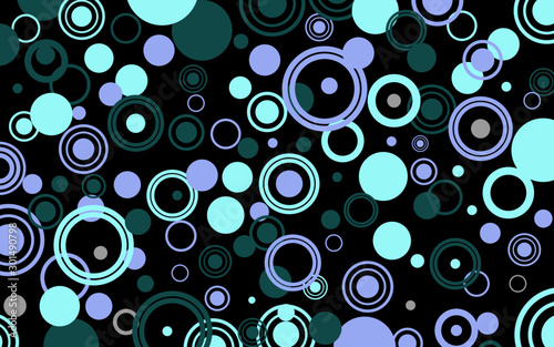abstract background with circles