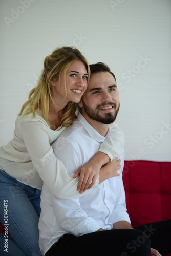 Couples who are getting married are happy