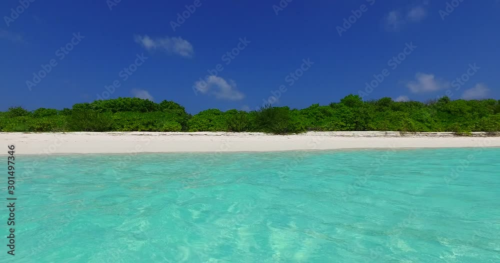 flowing water current in seashore of antigua flowing water current in seashore of antigua