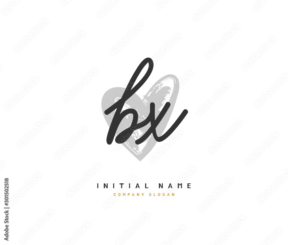 B X BX Beauty vector initial logo, handwriting logo of initial signature, wedding, fashion, jewerly, boutique, floral and botanical with creative template for any company or business. B X BX Beauty vector initial logo, handwriting logo of initial signature, wedding, fashion, jewerly, boutique, floral and botanical with creative template for any company or business.