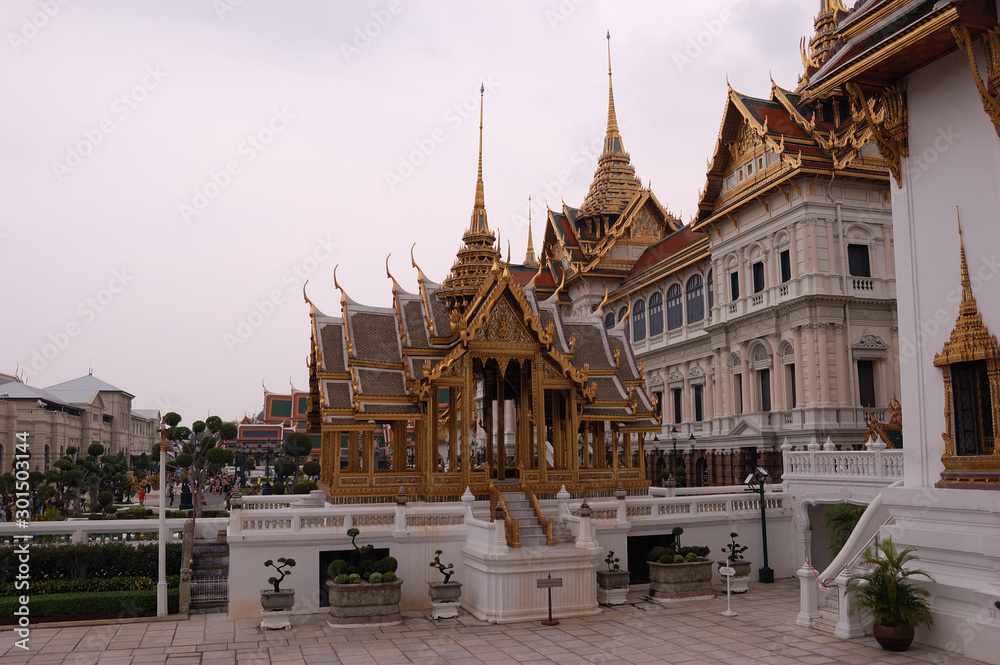 Inside the Grand Palace of Bangkok, Thailand