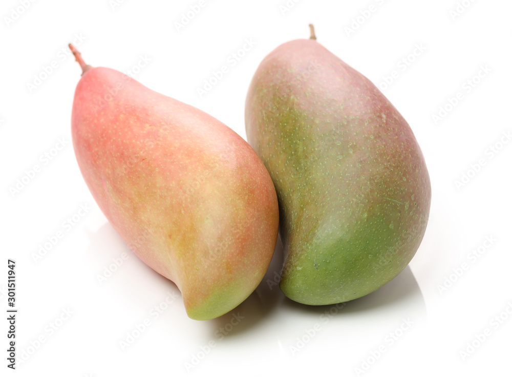 mango fruit isolated on white background mango fruit isolated on white background