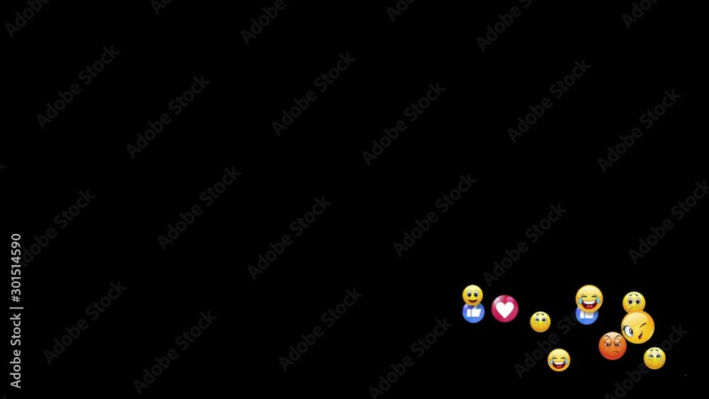 Flying emoji to overlay on video. Just drag and drop the video with the black and white channel onto your videos. Use the mask on the video to create an alpha channel. Channel scaled by color keying Flying emoji to overlay on video. Just drag and drop the video with the black and white channel onto your videos. Use the mask on the video to create an alpha channel. Channel scaled by color keying