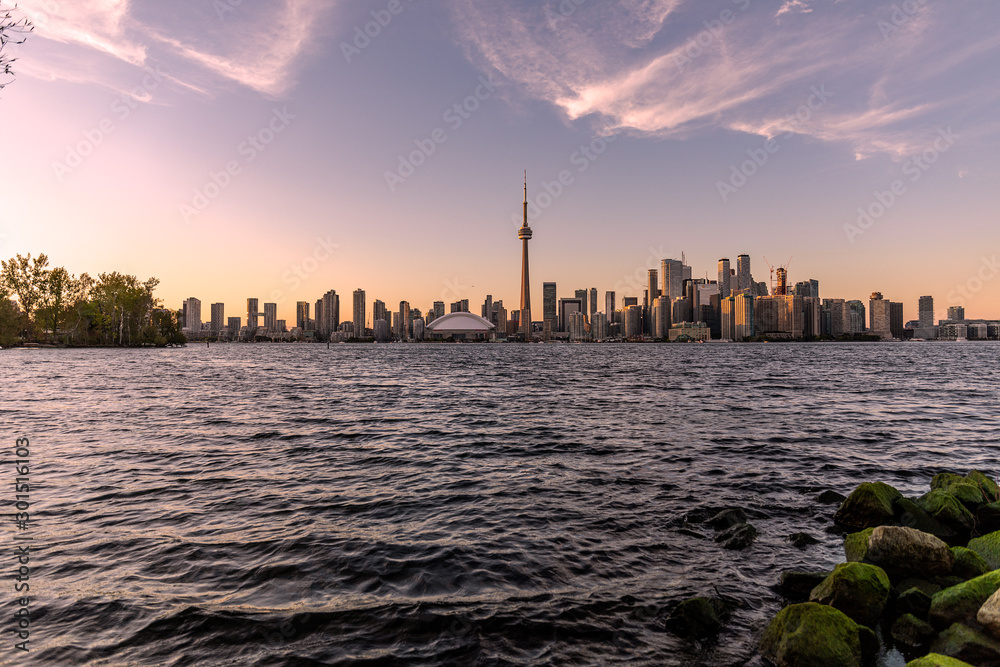 Toronto Skyline at sunset