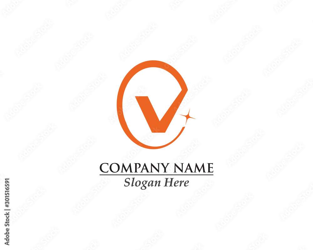 V Letter Logo Business Template Vector design V Letter Logo Business Template Vector design