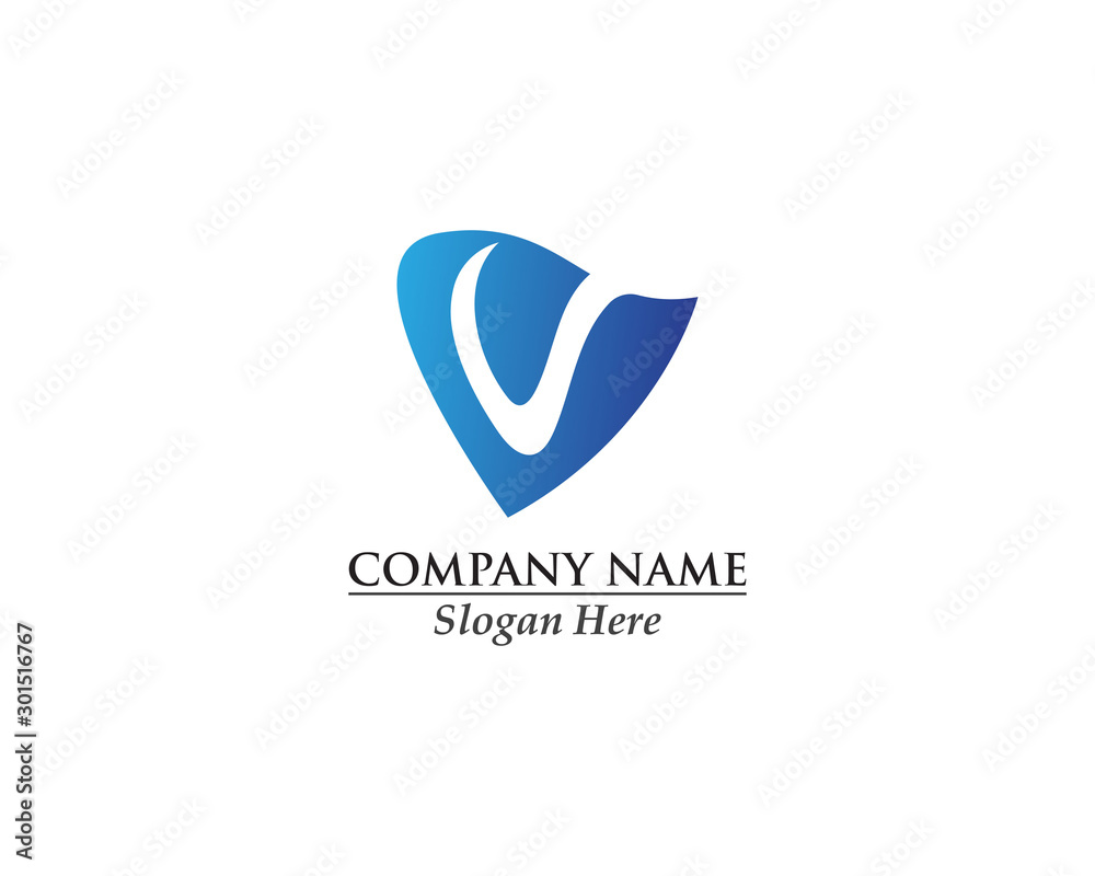 V Letter Logo Business Template Vector design V Letter Logo Business Template Vector design
