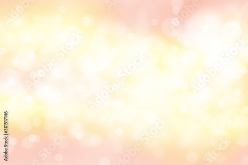 Blurred nature, abstract bokeh background.Summer holiday concept.