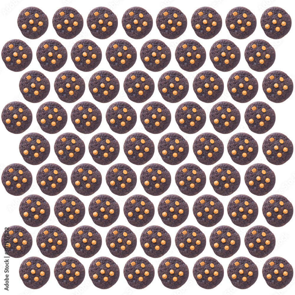 Cookies or Chocolate chips cookies with concept design. Cookies or Chocolate chips cookies with concept design.
