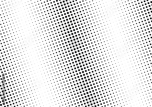 Abstract halftone dotted background. Monochrome pattern with square.  Vector modern pop art texture for posters  sites  cover  business cards  postcards  grunge art  labels layout  stickers.