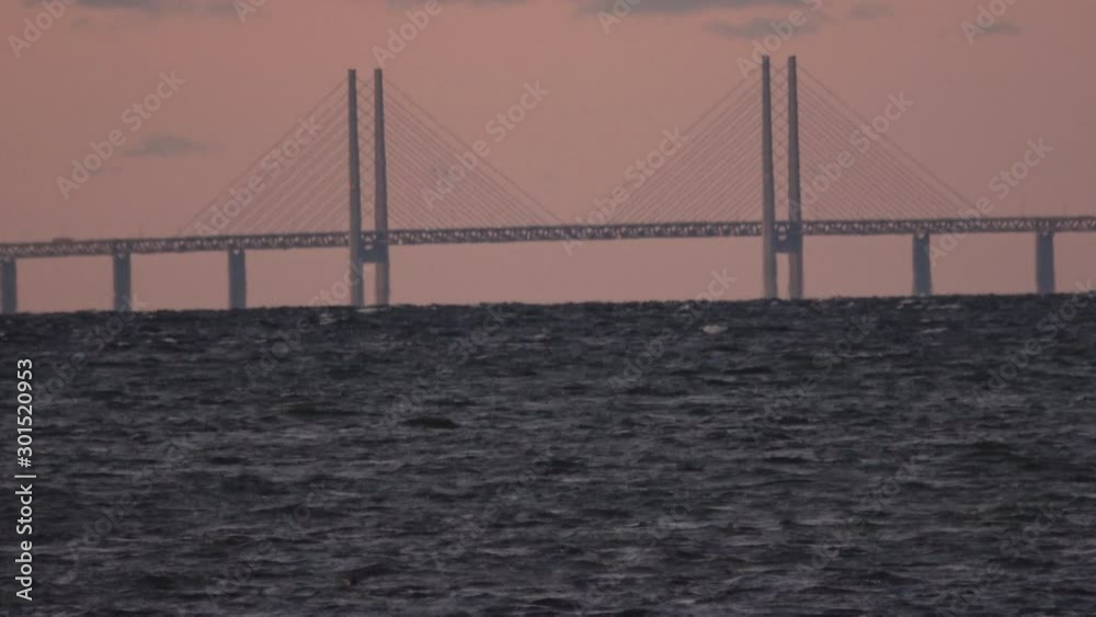 Scandinavia Sea and bridge between Sweden and Denmark Scandinavia Sea and bridge between Sweden and Denmark