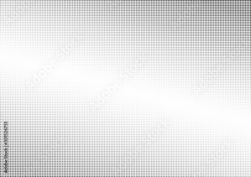 Abstract halftone dotted background. Monochrome grunge pattern with square.  Vector modern pop art texture for posters, sites, cover, business cards, postcards, grunge art, labels layout, stickers.