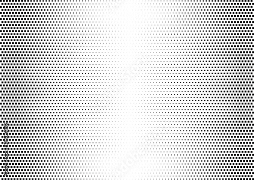 Abstract halftone dotted background. Monochrome pattern with square.  Vector modern pop art texture for posters  sites  cover  business cards  postcards  art design  labels and stickers.