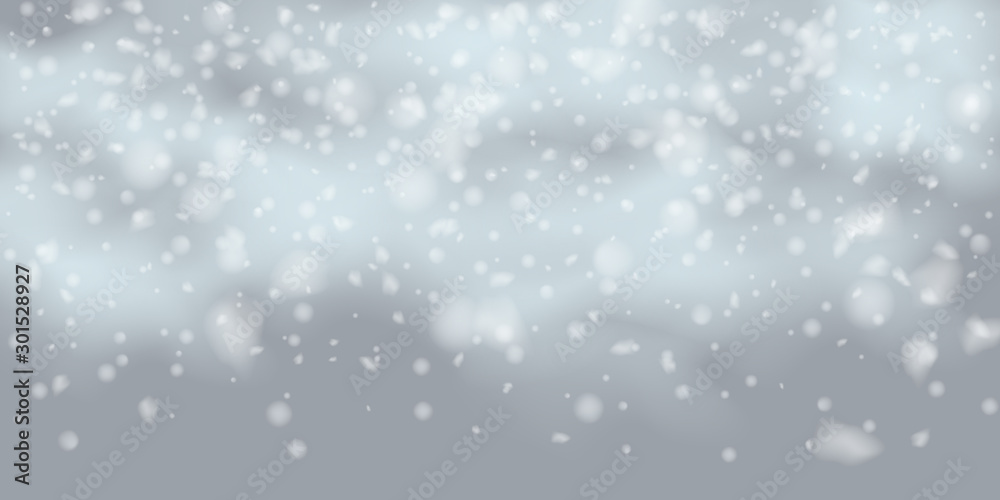 Snowflakes, snowfall. Snowflakes, snowfall.