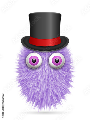 Hairy cartoon