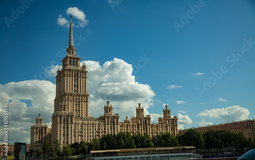 Moscow Kremlin and of St Basil's Cathedral on Red Square, Moscow, Russia. © esen