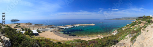 Agios Georgios marina panorama  Paphos  Cyprus