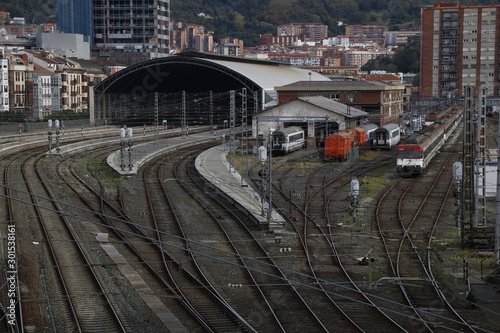 Train station in Bilbao