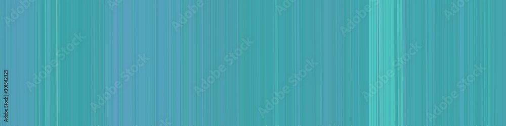 Obraz premium abstract banner background with stripes and cadet blue, medium turquoise and medium aqua marine colors